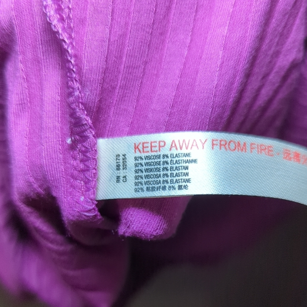 FP Movement by Free People Ribbed Racerback Tank in Magenta - Picture 3 of 5